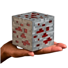 Minecraft Diamond Ore LED Night Light – 7.5" Rechargeable Touch Control Lamp with 3 Modes