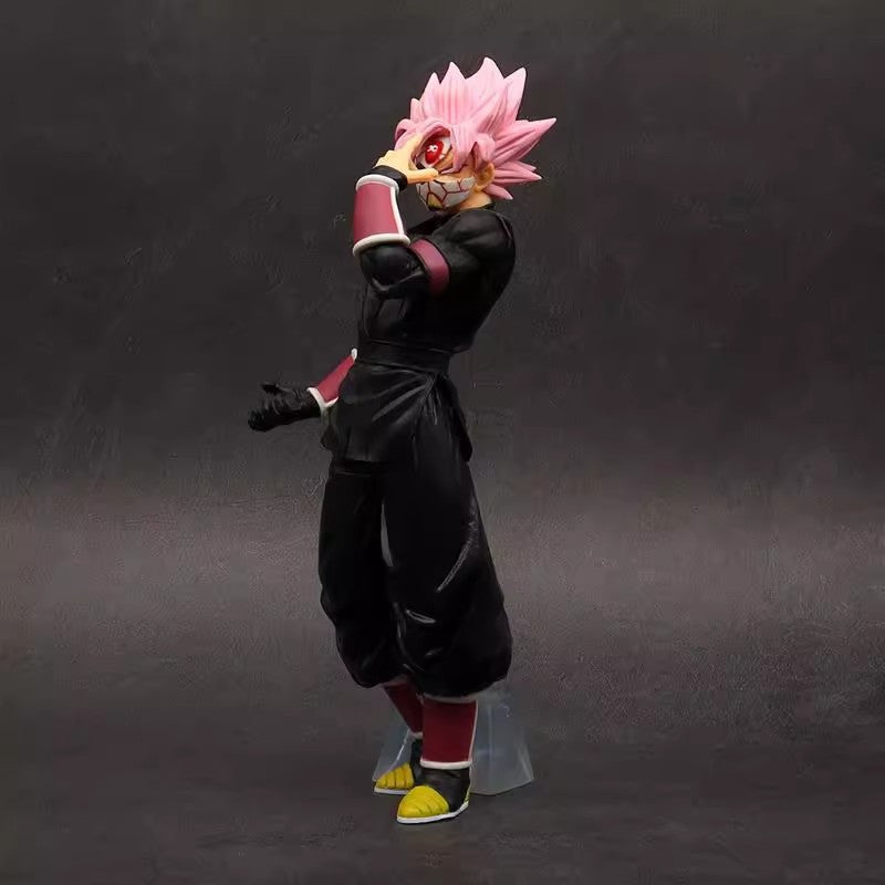 Dragon Ball Z Black Goku Rose Zamasu Super Mask Statue – 10.2" PVC Collectible Figure