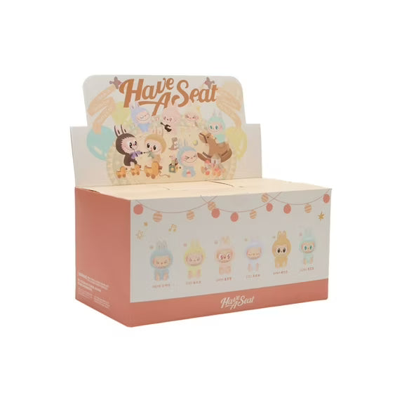 POPMART Labubu The Monsters Have a Seat – Authentic Collectible Vinyl Figure