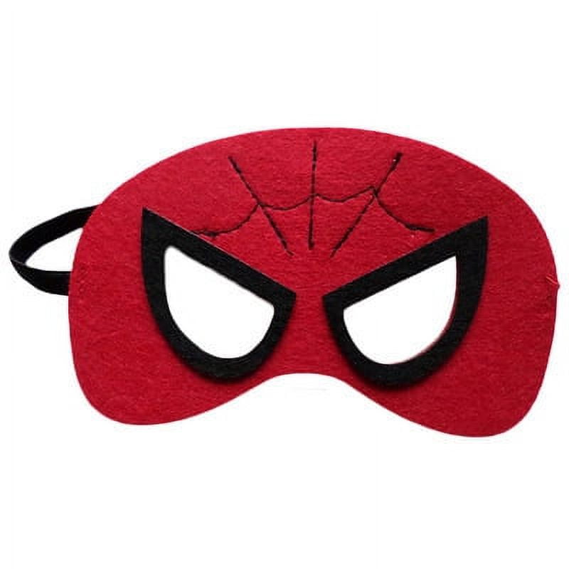 Batman Superhero Party Masks for Kids – Costume Dress-Up Set for Birthdays & Halloween