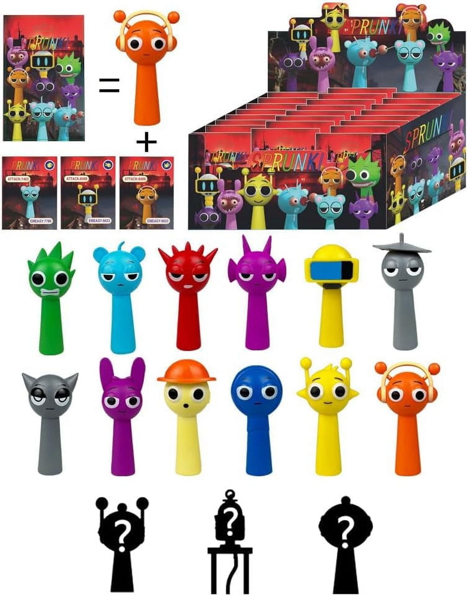 Sprunki Mystery Box – 10-Pack Collectible Action Figures Surprise Set | Toys & Gifts for Kids & Fans