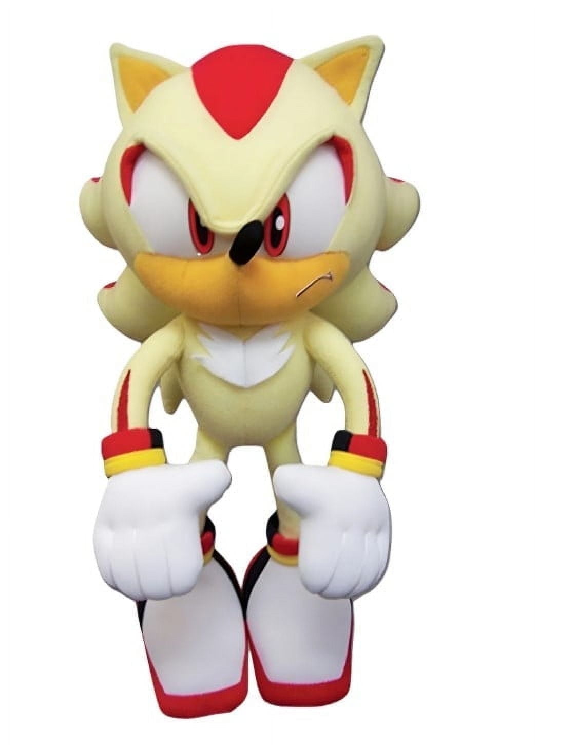 12" Super Shadow Sonic the Hedgehog Plush – Movie-Inspired Stuffed Toy for Kids & Fans