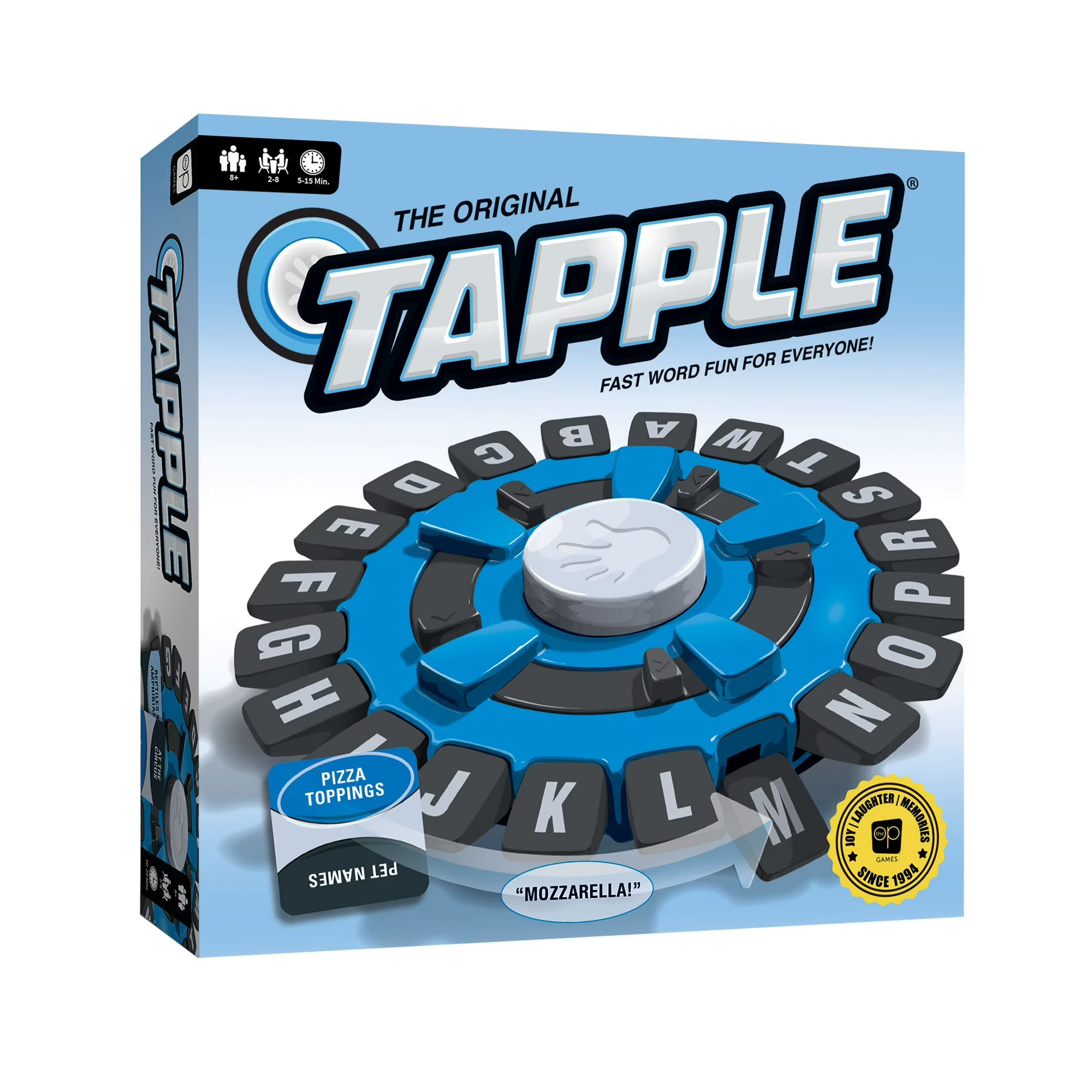 Tapple Word Game by USAopoly – Fast-Paced Family Board Game, 2–8 Players, Ages 8+
