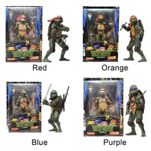 Teenage Mutant Ninja Turtles Action Figures – TMNT 1990 Movie Collectible Toy Set (All 4 Turtles)