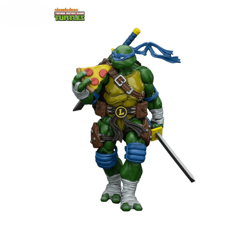 Teenage Mutant Ninja Turtles 4-Pack – 1:18 Scale Action Figures with Weapons | Collectible TMNT Toys for Kids & Fans