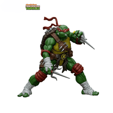Teenage Mutant Ninja Turtles 4-Pack – 1:18 Scale Action Figures with Weapons | Collectible TMNT Toys for Kids & Fans