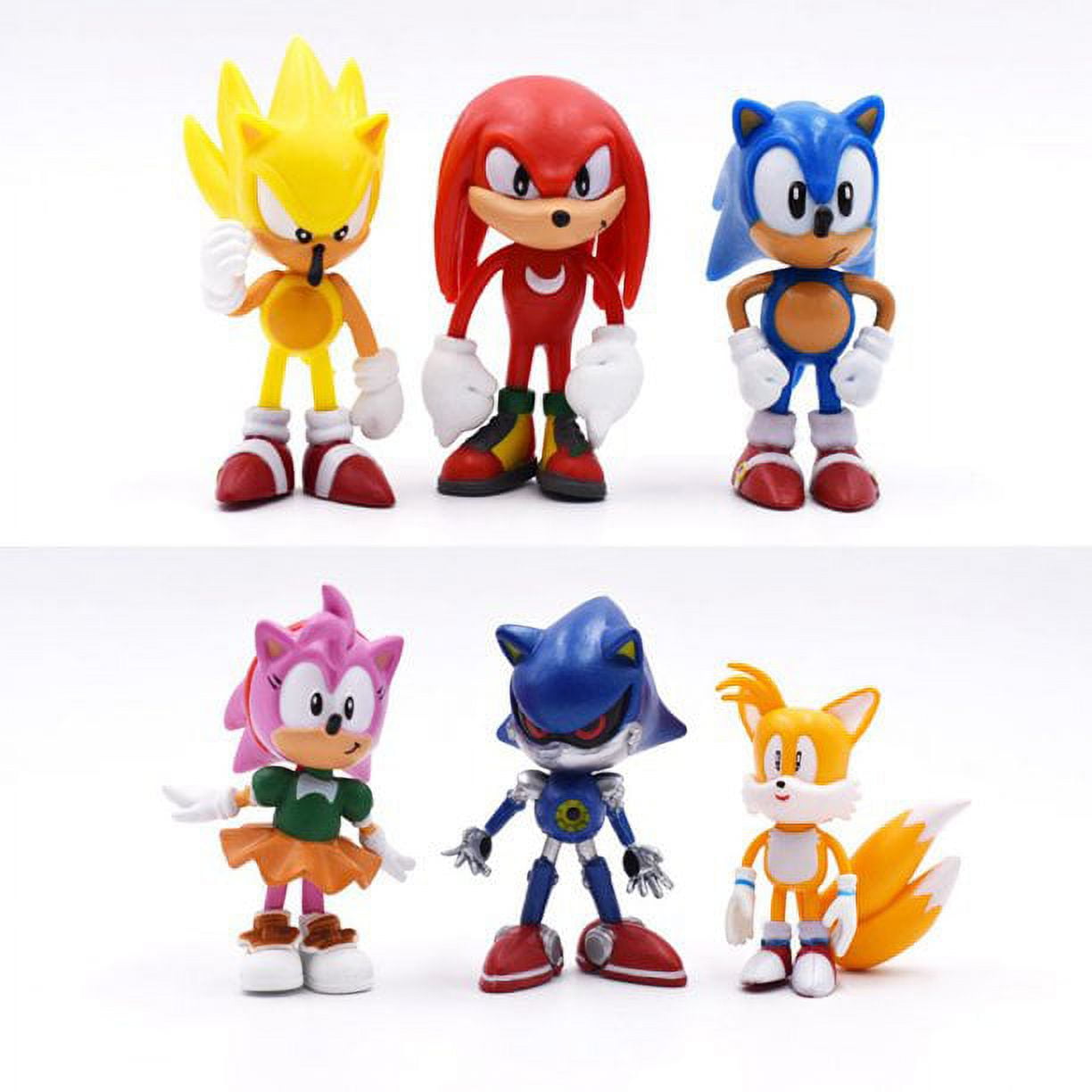 Sonic the Hedgehog Action Figures – Sonic, Shadow, Werehog, Metal Sonic, Knuckles & Super Sonic
