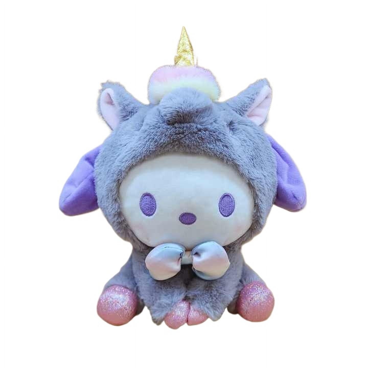 Sanrio Hello Kitty Unicorn Plush Toy Set – 6 Pcs Cute Kawaii Stuffed Animals, 6” Collectible Gifts for Kids & Fans