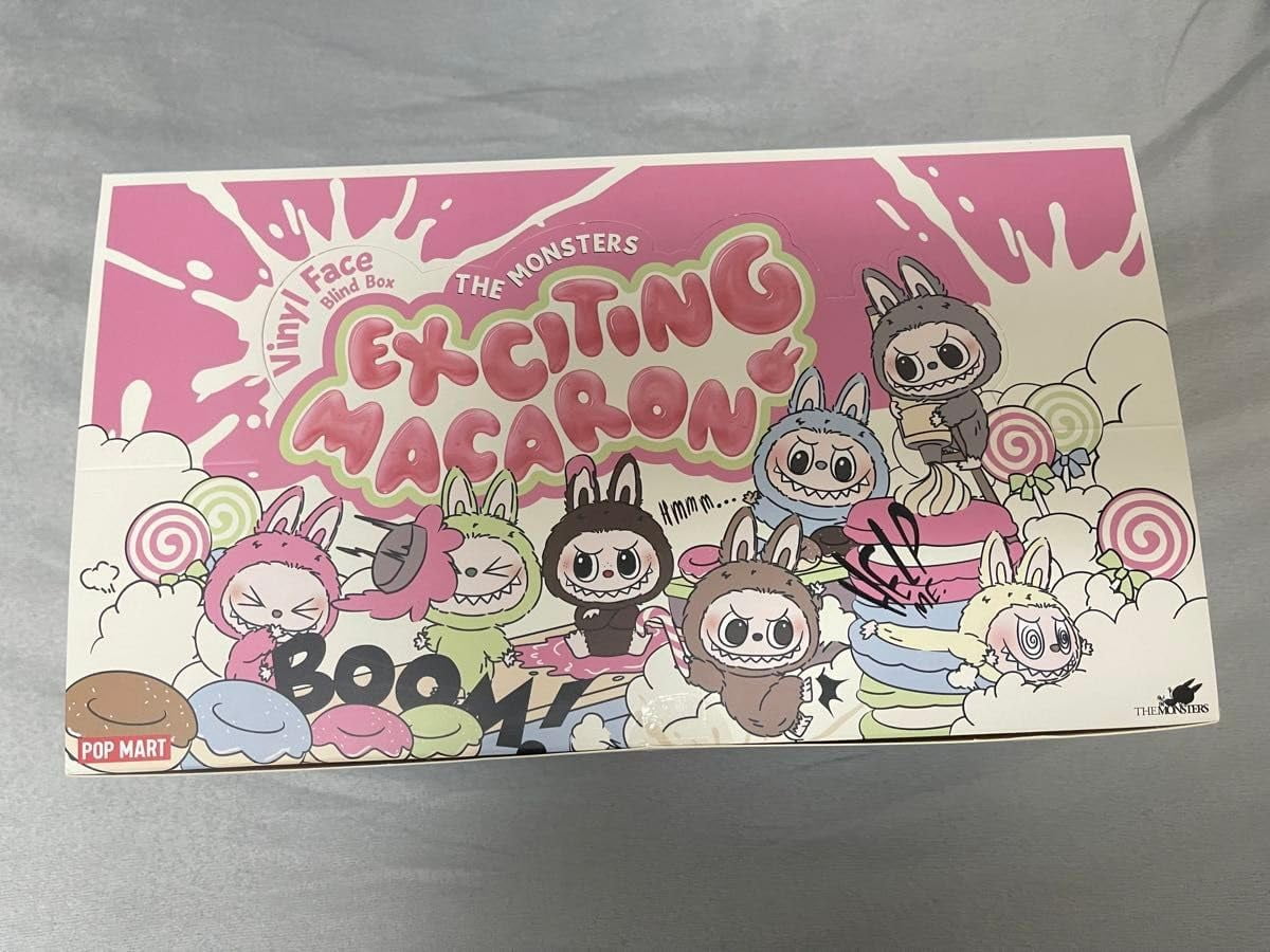 The Monsters Exciting Macaron Plush Figure – Authentic POP Style Collectible Doll (Single Plush)