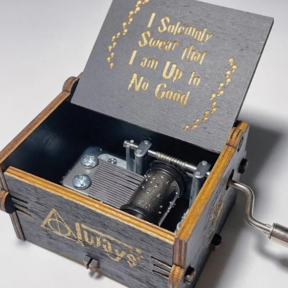 Harry Potter Wind-Up Black Music Box