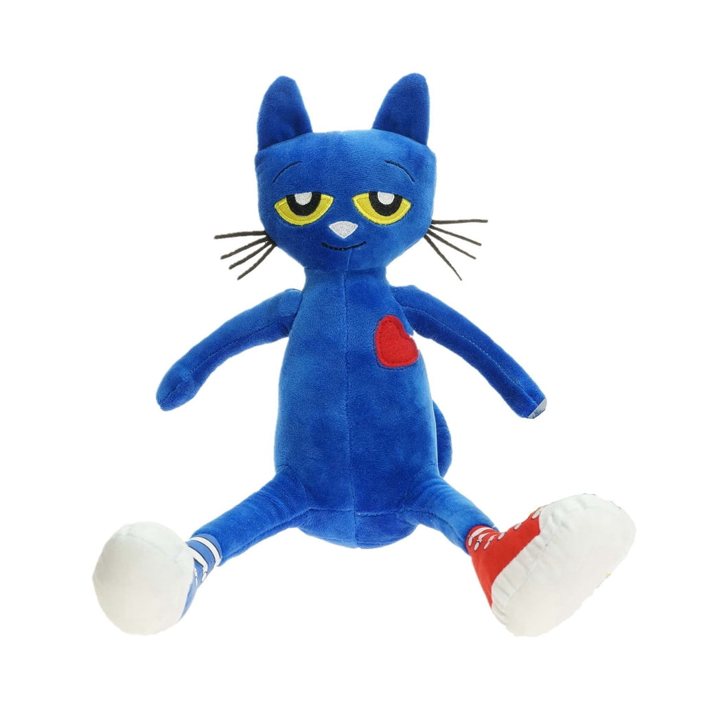 Pete the Cat Plush Toy – 11.7" Soft Stuffed Animal Storybook Character for Kids Ages 3+