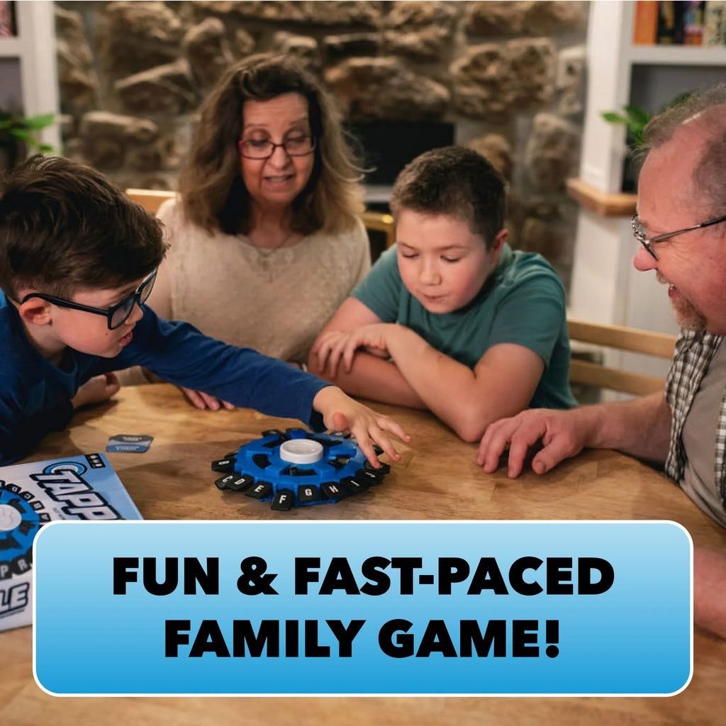 Tapple Word Game by USAopoly – Fast-Paced Family Board Game, 2–8 Players, Ages 8+