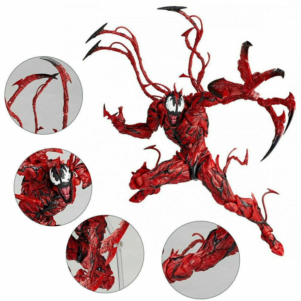 Venom & Carnage Action Figures – Movable PVC Collectible Model Toys for Fans & Kids