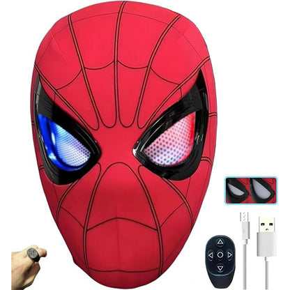 Spider-Man 1:1 Wearable Mask – Remote Control Blinking Eyes Collectible