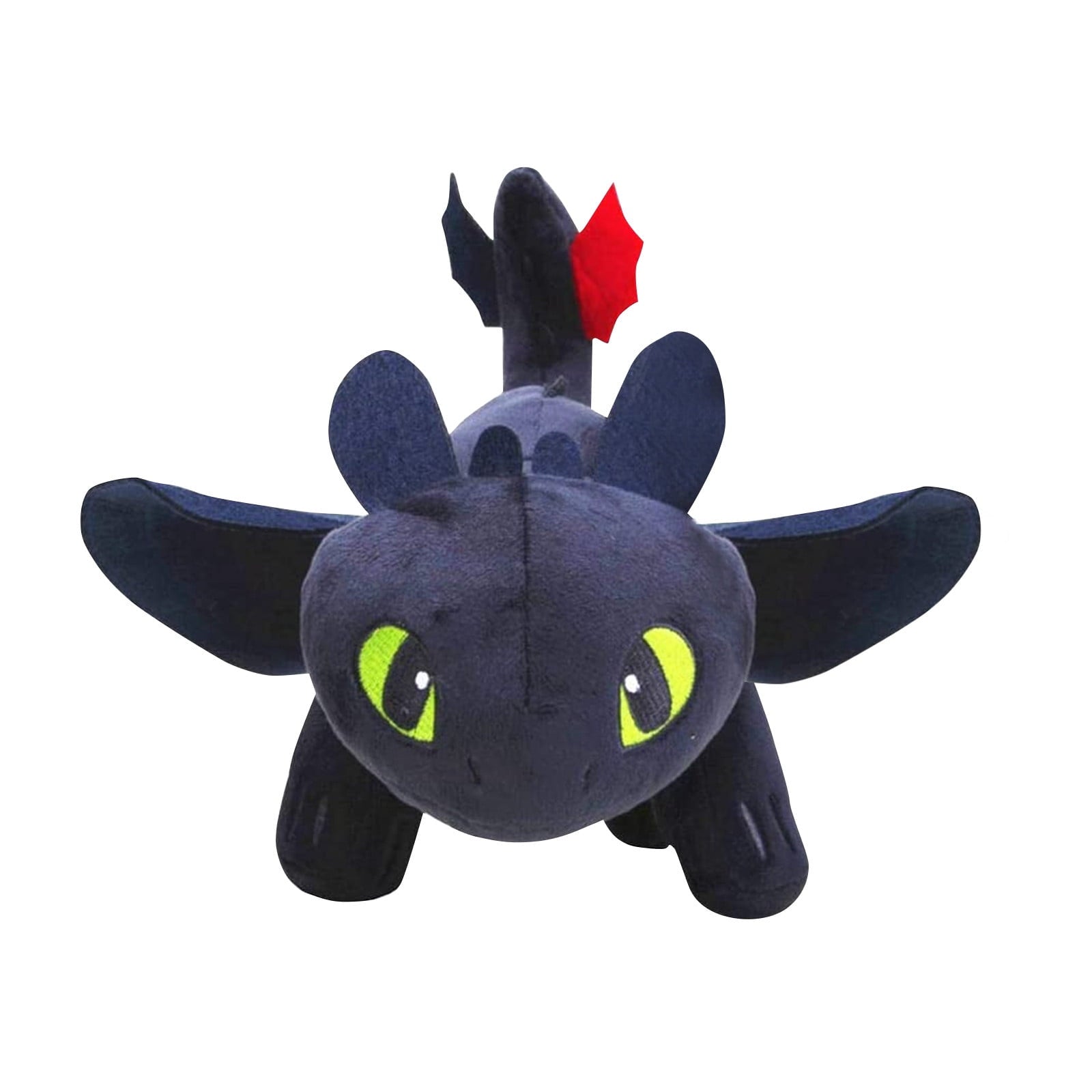 11" Toothless Night Fury Plush Toy – How to Train Your Dragon Stuffed Animal Collectible