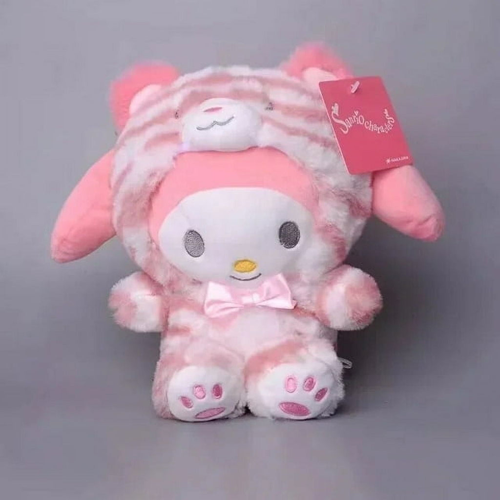 8" Sanrio Plush Toy – Pink Hello Kitty, Kuromi, Cinnamoroll & My Melody Stuffed Dolls for Girls & Fans