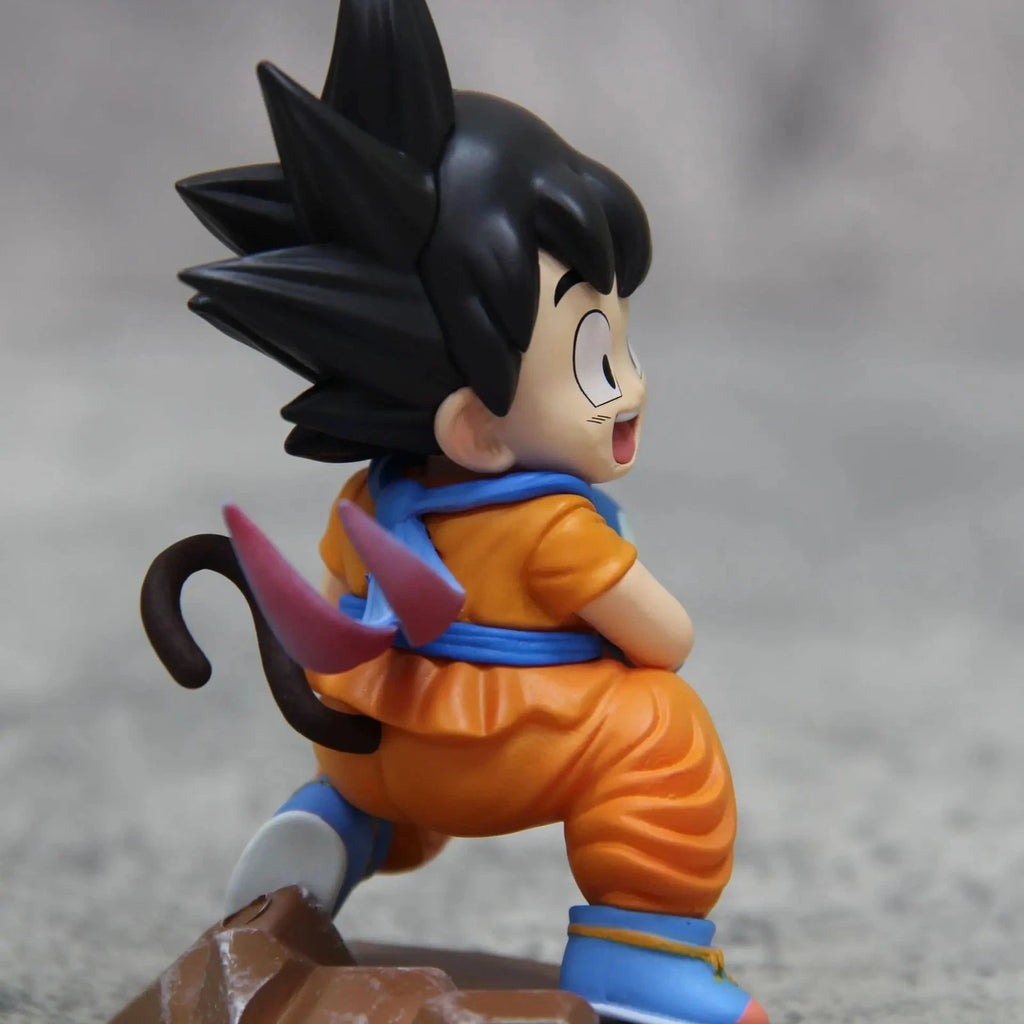 Dragon Ball Little Goku with Puer Ya Mu Tea – 4" PVC Collectible Figure in Box