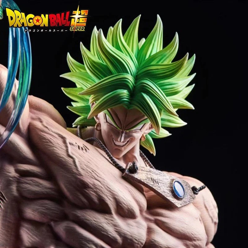 Dragon Ball Z Broly vs Goku Figure – 11" Collectible Anime Battle Statue with Box