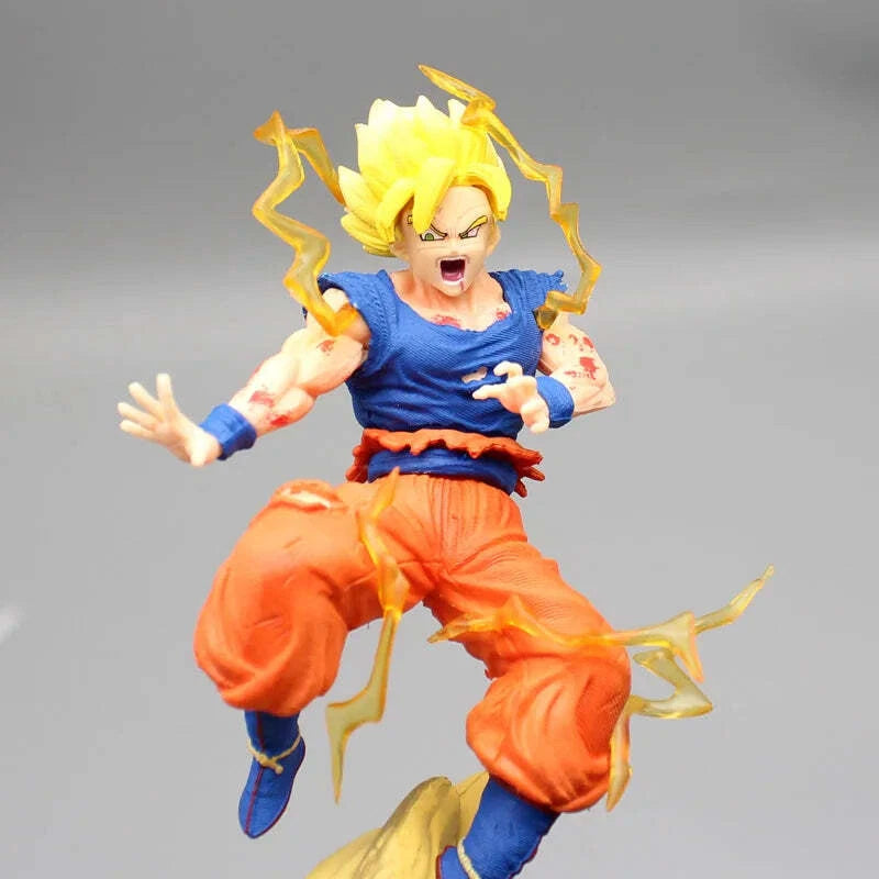 Dragon Ball Z Son Goku vs Majin Buu Statue – 9" Collectible GK Action Figure Toy