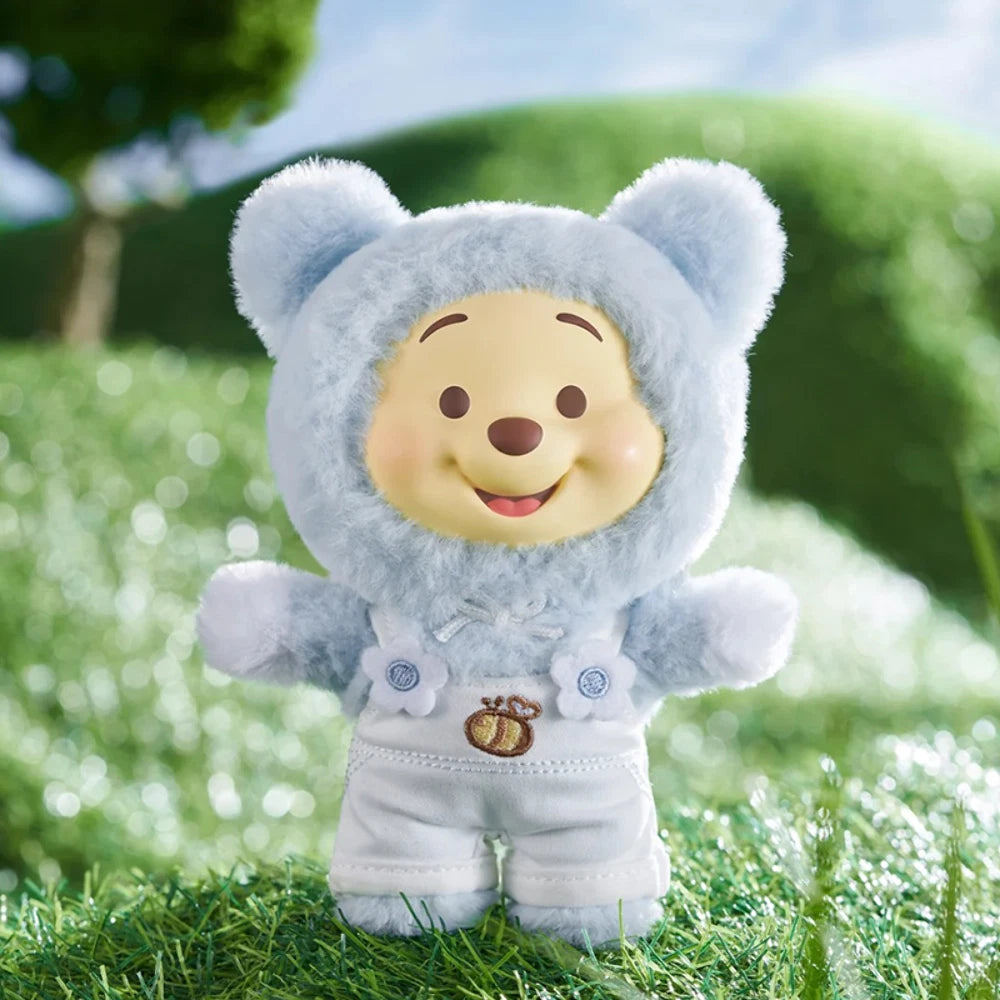 Authentic Popmart Winnie the Pooh Labubu Plush Toy Set – Limited Edition Collectible Dolls