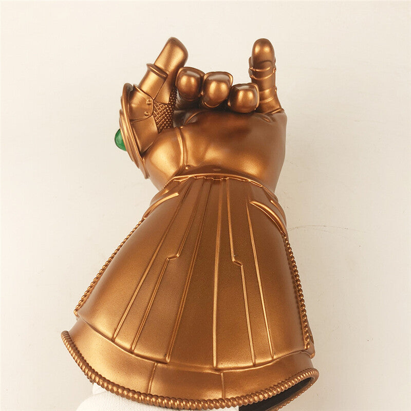 Thanos Infinity Gauntlet LED Light Glove – Gold Avengers Kids Cosplay Costume Prop