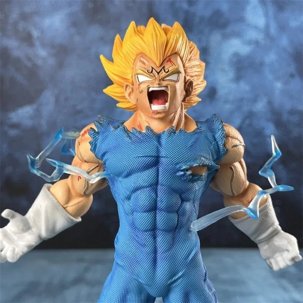 Dragon Ball Z Majin Vegeta Super Saiyan Self-Destruct Figure Statue – 10.6" Collectible with Box