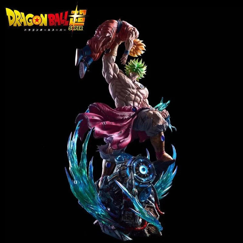 Dragon Ball Z Broly vs Goku Figure – 11" Collectible Anime Battle Statue with Box