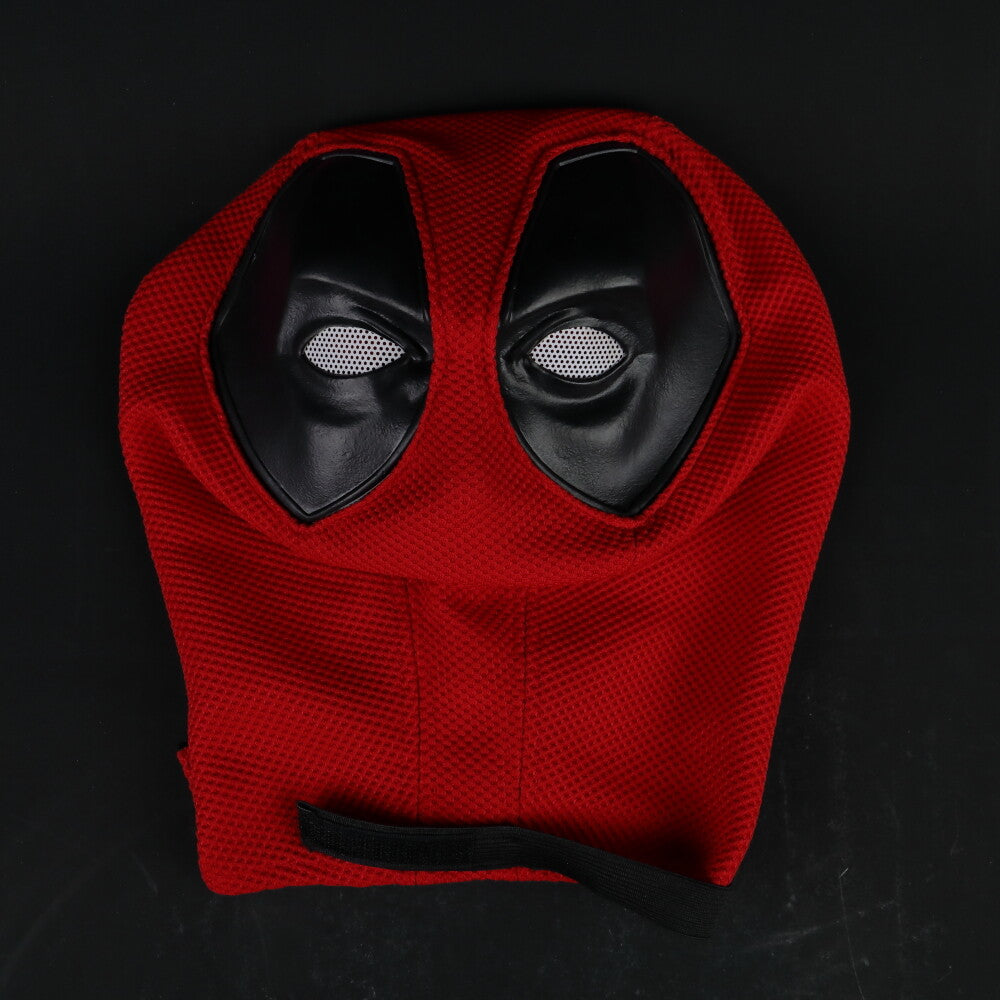 Deadpool Full Face Knit Mask – High-Quality Breathable Cosplay Helmet with Clear Vision