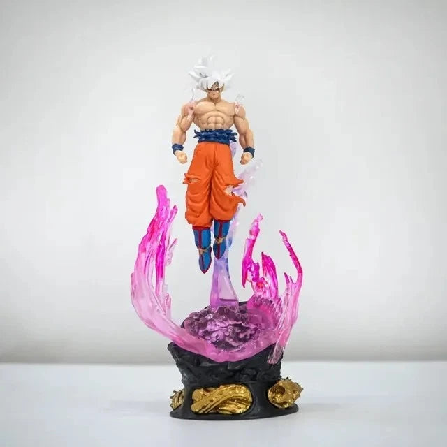Ultra Instinct Goku 9.8-Inch Action Figure – Dragon Ball PVC Statue Toy for Collectors & Anime Fans