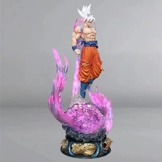 Ultra Instinct Goku 9.8-Inch Action Figure – Dragon Ball PVC Statue Toy for Collectors & Anime Fans