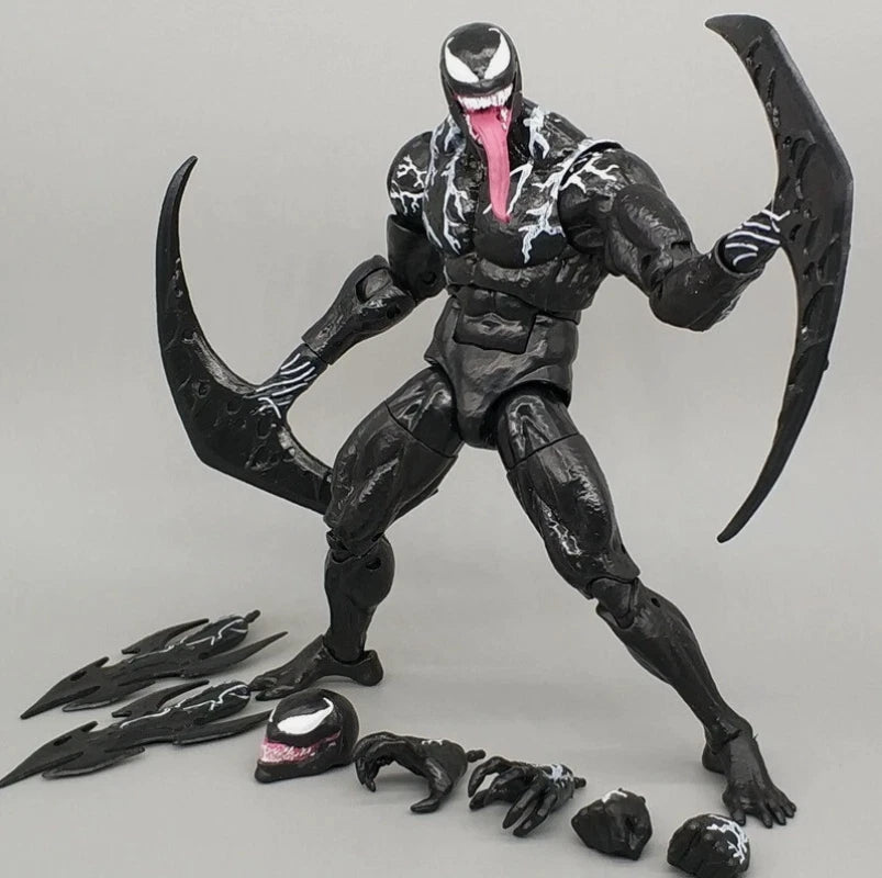 Marvel Legends Venom 6-Inch Collectible Action Figure – Premium Design with 3 Accessories