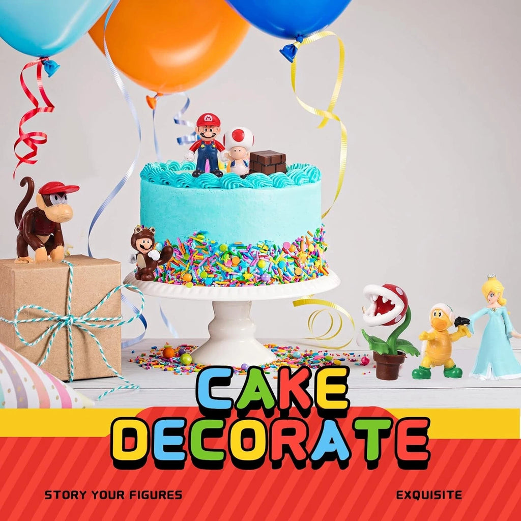 48PCS Super Mario Bros PVC Action Figures Set – Mini Collectible Toys & Model Dolls for Kids & Fans