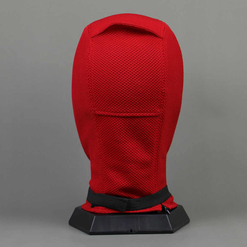 Deadpool Full Face Knit Mask – High-Quality Breathable Cosplay Helmet with Clear Vision