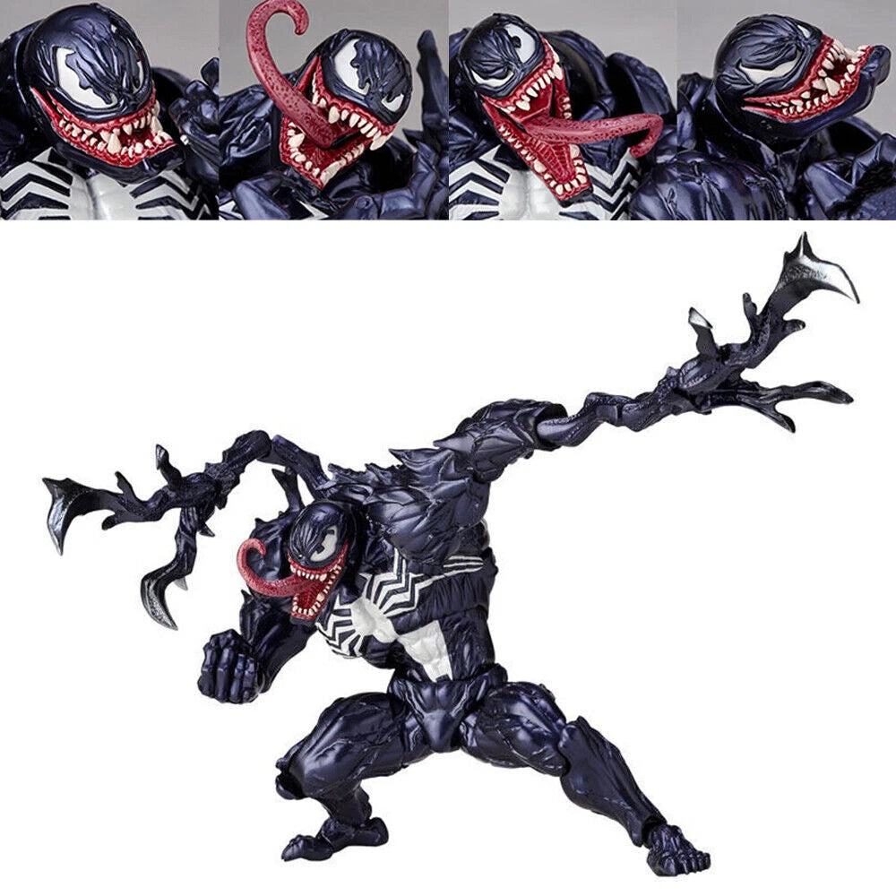 Venom Carnage Action Figure – Collectible PVC Toy with Movable Joints for Kids & Fans
