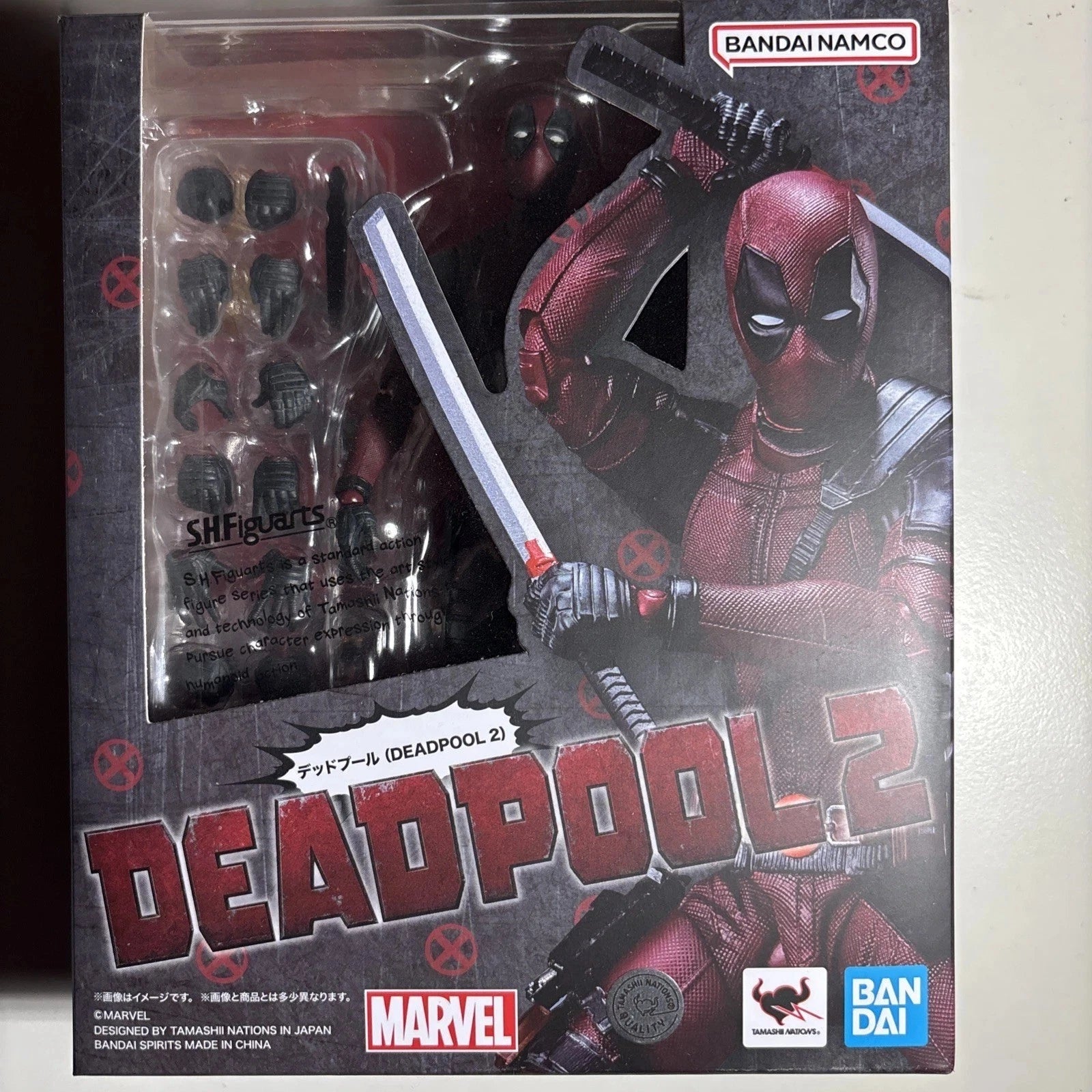 Deadpool Action Figure – S.H. Figuarts Collectible Figurine with Moveable Joints | High-Quality Anime Model Toy