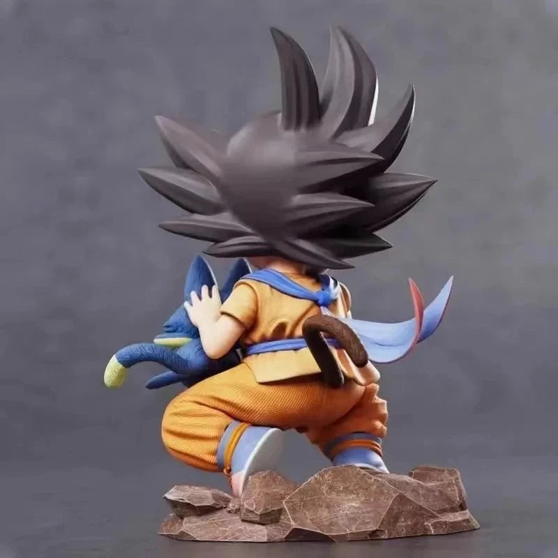 Dragon Ball Little Goku with Puer Ya Mu Tea – 4" PVC Collectible Figure in Box