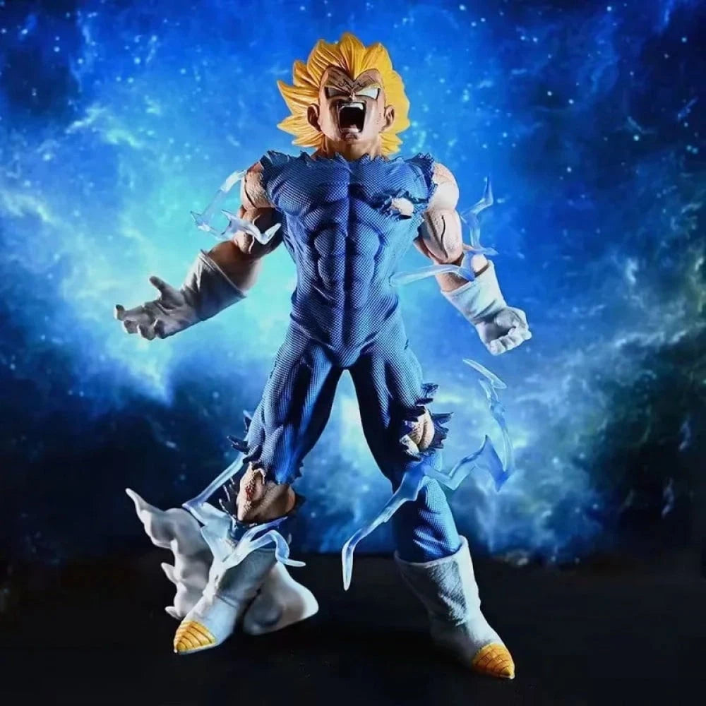 Dragon Ball Z Majin Vegeta Super Saiyan Self-Destruct Figure Statue – 10.6" Collectible with Box