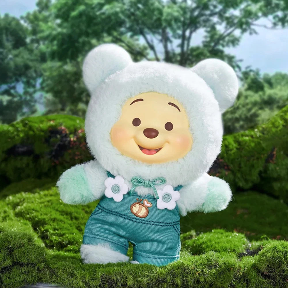 Authentic Popmart Winnie the Pooh Labubu Plush Toy Set – Limited Edition Collectible Dolls