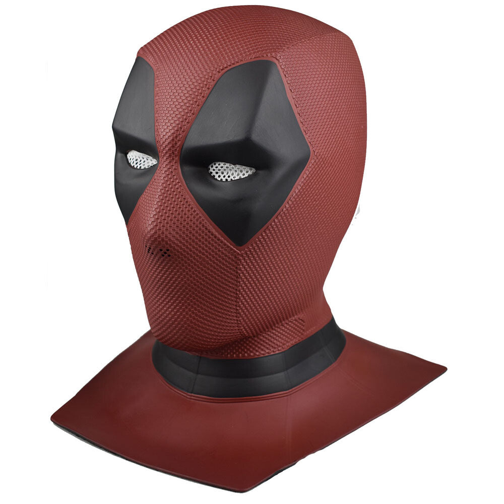 Deadpool Full Face Latex Mask – Realistic Cosplay Helmet for Halloween & Costume Parties