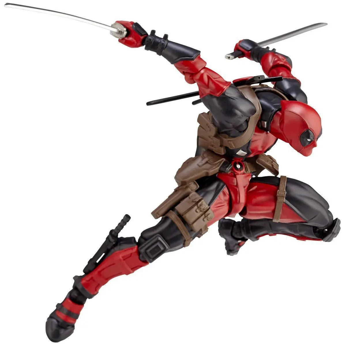 Deadpool Action Figure – Fully Movable Collectible Model Toy with Replacement Accessories & Gift Box