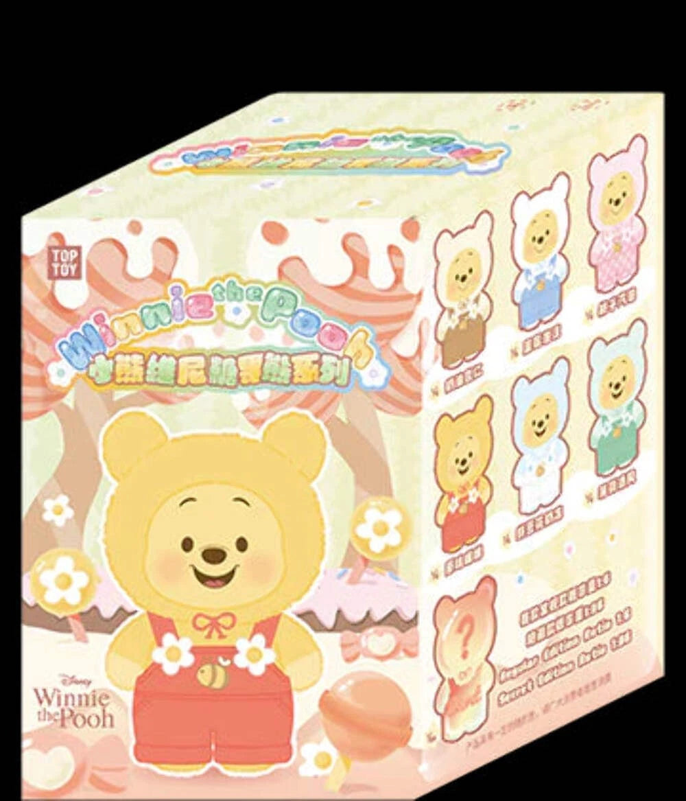 Authentic Popmart Winnie the Pooh Labubu Plush Toy Set – Limited Edition Collectible Dolls