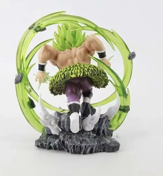 Dragon Ball Z Super Saiyan Broly Figure – 6.3" PVC Collectible Model Statue with Box