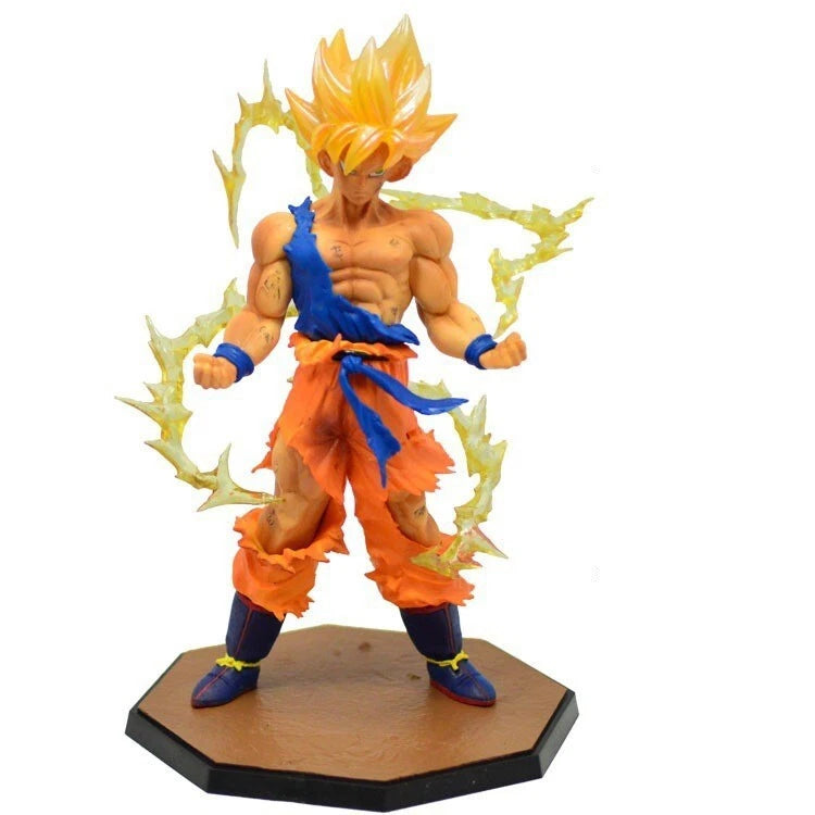 Dragon Ball Z Son Goku Super Saiyan Action Figure – 6.7" Collectible Anime Statue with Box