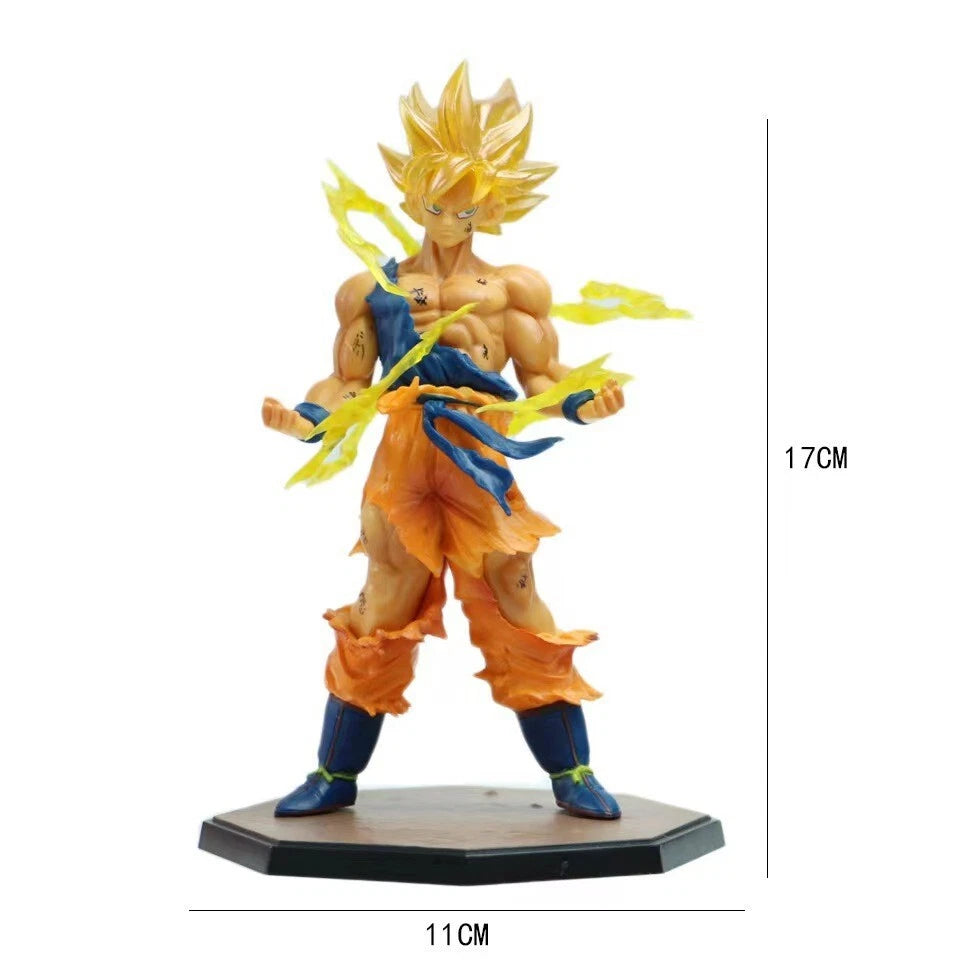 Dragon Ball Z Son Goku Super Saiyan Action Figure – 6.7" Collectible Anime Statue with Box