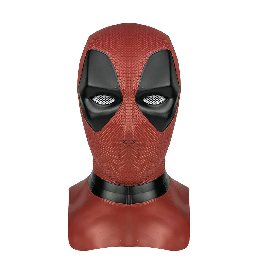 Deadpool Full Face Latex Mask – Realistic Cosplay Helmet for Halloween & Costume Parties