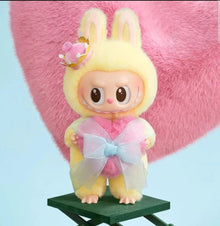 2025 POP MART Labubu The Monsters “Let’s Checkmate” Vinyl Plush Hanging Figure with Card – Yellow Exclusive Edition (Replica/Dupe)