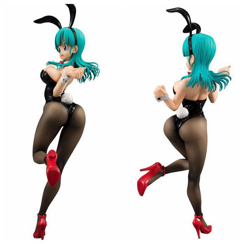 Dragon Ball Z Bulma Bunny Girl Collectible Action Figure – 7.5" Anime Figurine Model Toy