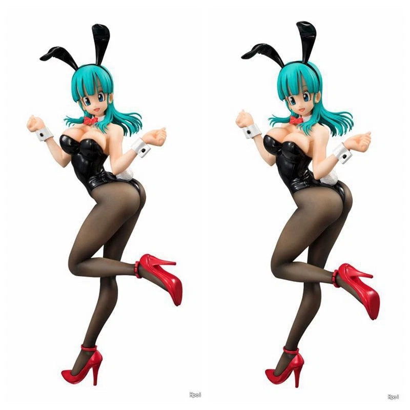 Dragon Ball Z Bulma Bunny Girl Collectible Action Figure – 7.5" Anime Figurine Model Toy