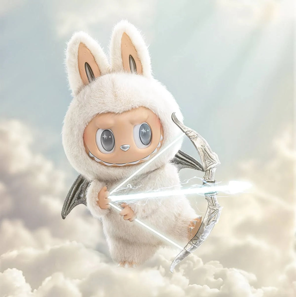23" POPMART Labubu Zimomo 2025 Little Angel in Clouds with Tote Bag – Authentic Giant Plush