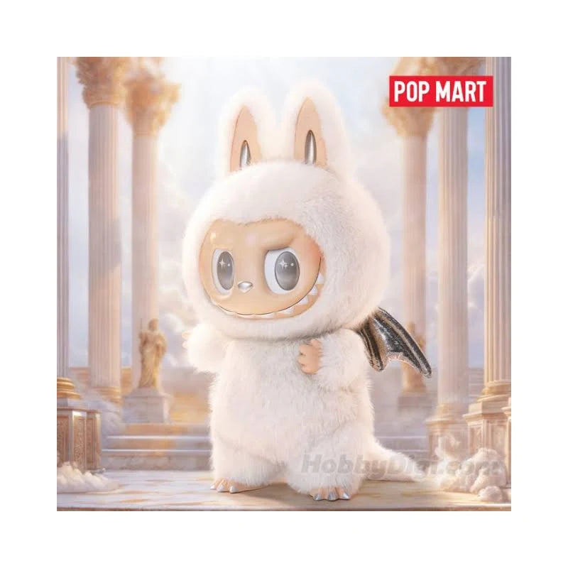 23" POPMART Labubu Zimomo 2025 Little Angel in Clouds with Tote Bag – Authentic Giant Plush